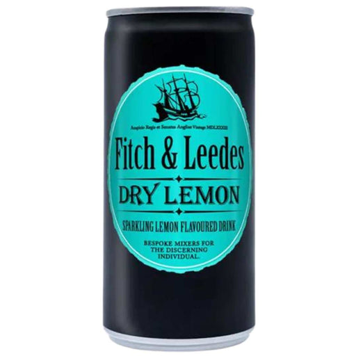 Fitch & Leedes Dry Lemon 200ml Can - Mothercity Liquor
