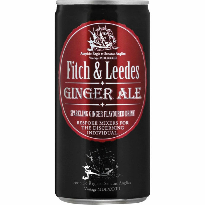 Fitch & Leedes Ginger Ale 200ml Can - Mothercity Liquor