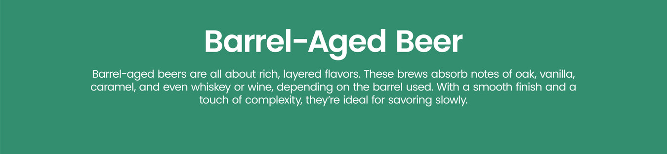 Barrel Aged Beer - Mothercity Liquor