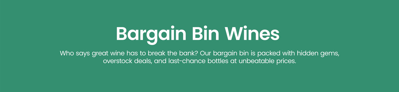Bargain Bin Wines - Mothercity Liquor