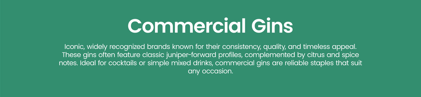 Commercial Gins - Mothercity Liquor 