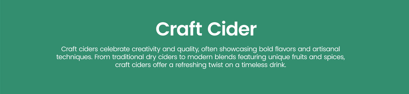 Craft cider - Mothercity Liquor