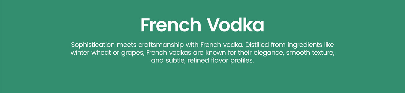 French vodka - Mothercity Liquor
