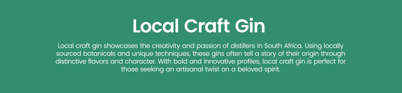 Local Craft Gins - Mothercity Liquor