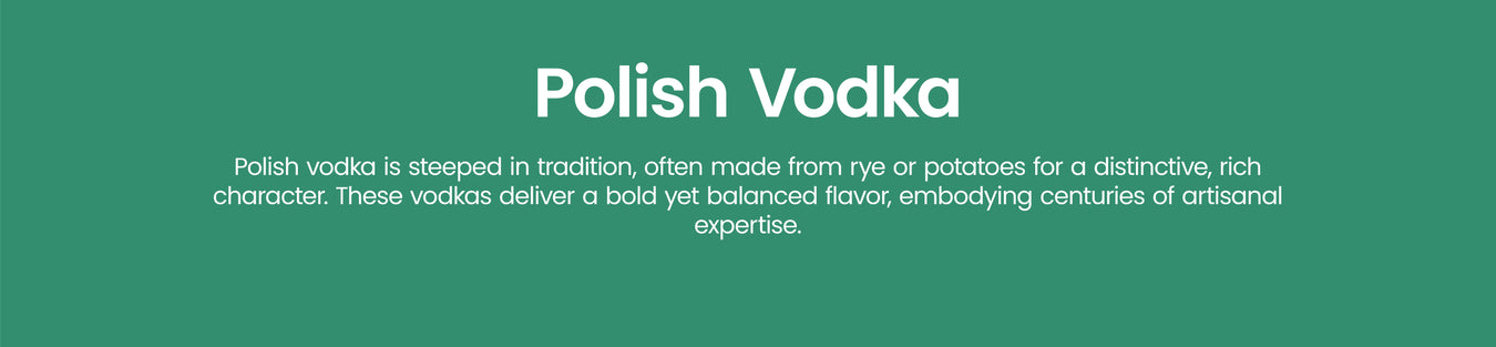Polish Vodka - Mothercity Liquor