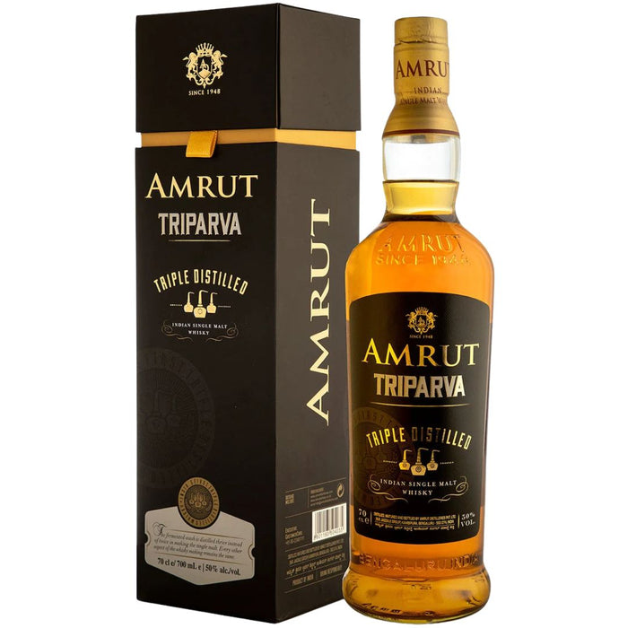 Amrut Triparva – Triple Distilled Indian Single Malt - Mothercity Liquor