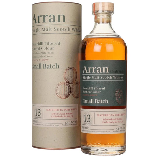 Arran 13 Year Old 2010 Small Batch – Port Pipes Matured - Mothercity Liquor