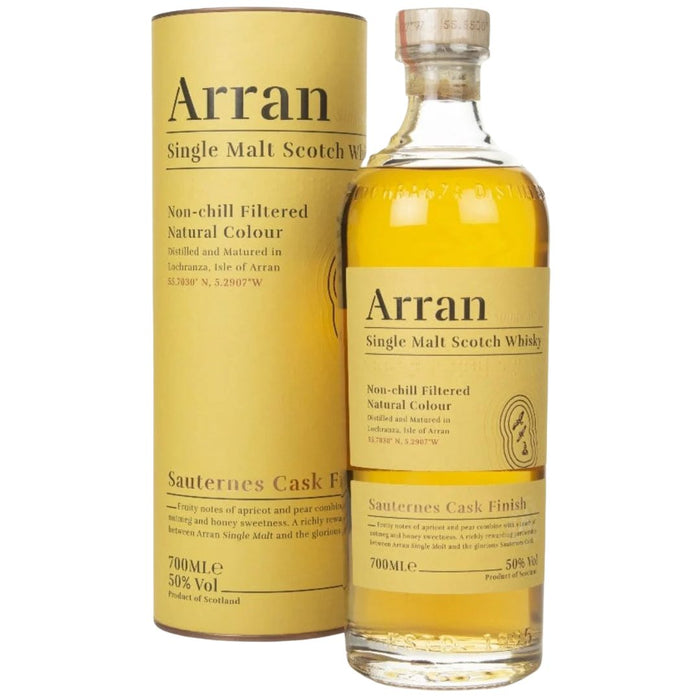 Arran Sauternes Cask Finish – Single Malt Scotch Whisky - Mothercity Liquor