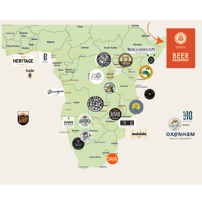 Beer Passport + 2026 Map & Challenge - Mothercity Liquor