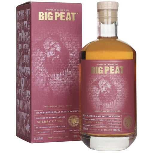 Big Peat Fèis Ìle 2026 Ximénez Sherry Casks (Hand Signed) - Mothercity Liquor