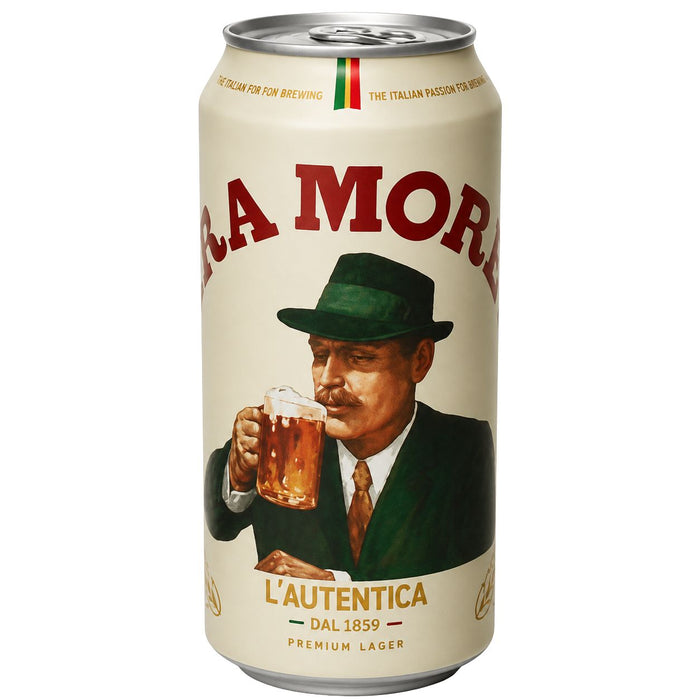 Birra Moretti L'Autentica - Premium Italian Lager 440ml