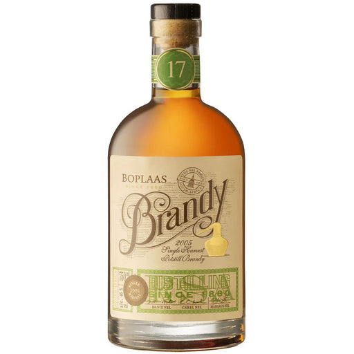 Boplaas 17 Year Old Potstill Brandy - 2005 Single Harvest - Mothercity Liquor