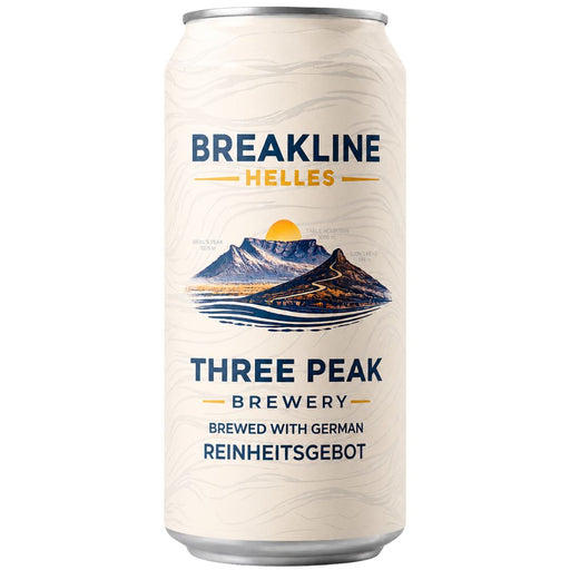 Breakline Helles - Three Peak Brewery - Mothercity Liquor