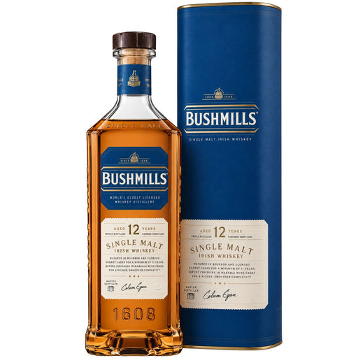 Bushmills 12 Year Old Single Malt Irish Whiskey - Mothercity Liquor