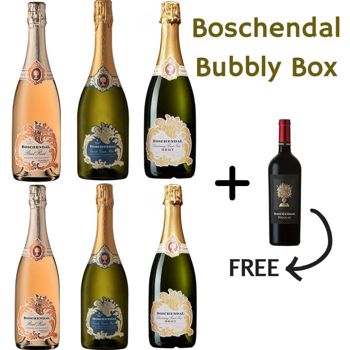 Boschendal Bubbly Box (with Free Boschendal Nicolas)