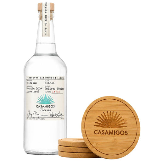 Casamigos Blanco + 4 Coasters - Mothercity Liquor