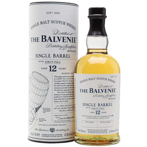 The Balvenie Single Barrel 12 Year Old First Fill - Mothercity Liquor