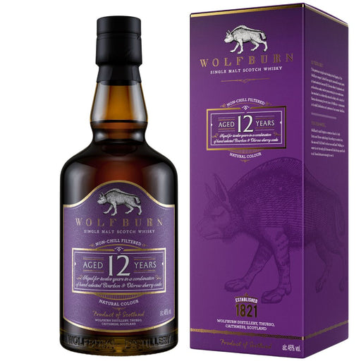 Wolfburn 12 Year Old Single Malt Scotch Whisky - Mothercity Liquor