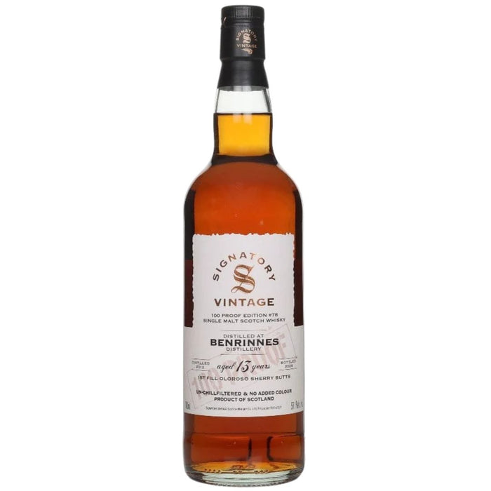 Benrinnes 13 Year Old 2012 - 100 Proof Edition #78