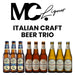 Italian Craft Beer Trio - Mothercity Liquor