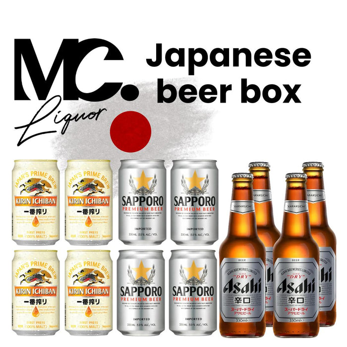 Japanese Beer Box 3 - Mothercity Liquor