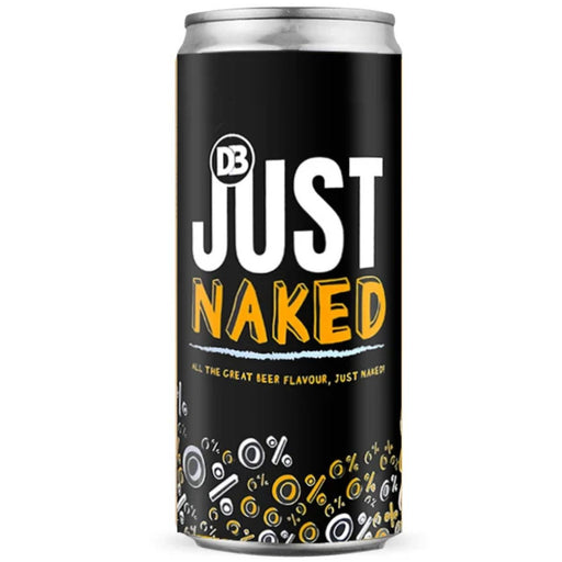Just Naked Non Alcoholic Beer Cans - Mothercity Liquor