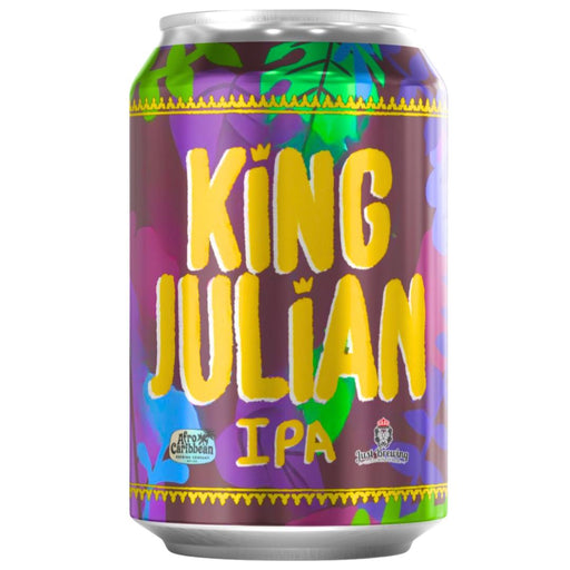 King Julian IPA by Afro Caribbean X Just Brewing Company - Mothercity Liquor