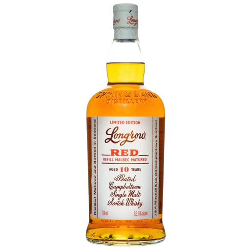 Longrow Red 10 Year Old Malbec Cask Finish - Limited Edition - Mothercity Liquor