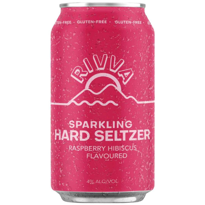 RIVVA Raspberry & Hibiscus Hard Seltzer 330ml - Mothercity Liquor
