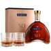Martell XO Cognac + 2 Crystal Tumblers - Mothercity Liquor