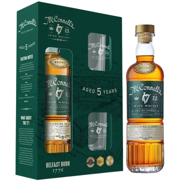 McConnell's 5YO Double Glass Giftpack 1 - Mothercity Liquor