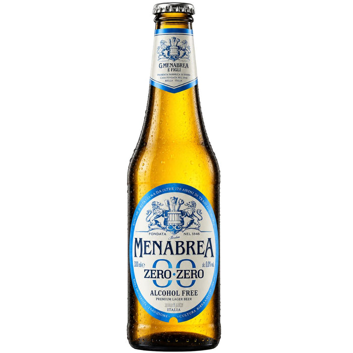 Menebrea Zero Alcohol Free Lager - Mothercity Liquor