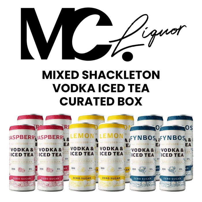 Mixed Shackleton Vodka Iced Tea Box - Mothercity Liquor