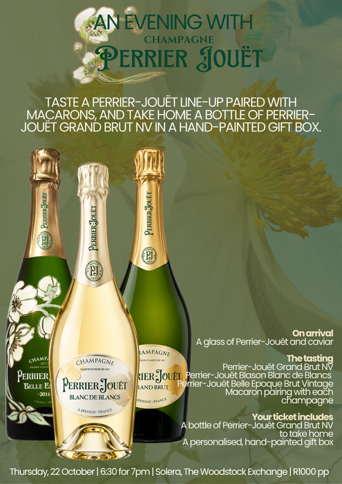 Perrier-Jouët & Macaron Pairing 22 October