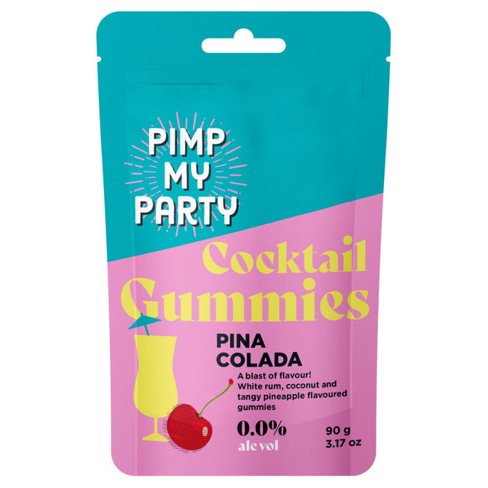 Pimp My Party Cocktail Gummies - Pina Colada - Mothercity Liquor