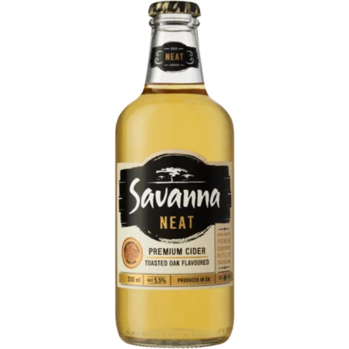 Savanna Neat Whisky Flavoured 330ml