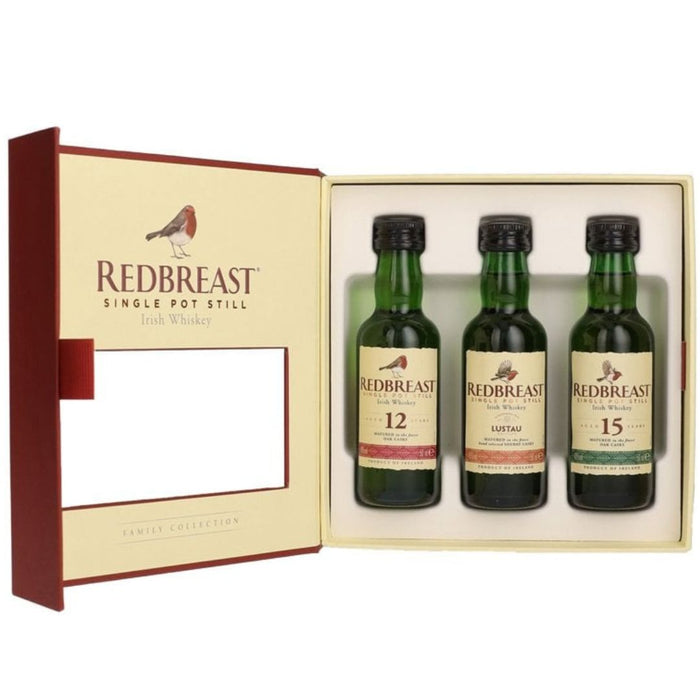 Redbreast Family Collection – 3 × 50 ml Miniature Bottles - Mothercity Liquor