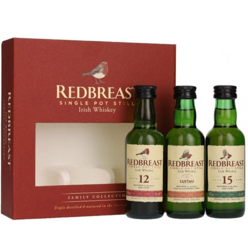 Redbreast Family Collection – 3 × 50 ml Miniature Bottles - Mothercity Liquor