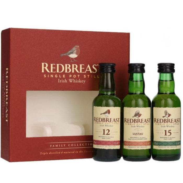 Redbreast Family Collection – 3 × 50 ml Miniature Bottles - Mothercity Liquor
