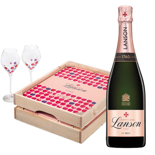 Lanson Le Rosé Brut - Fruit Market Limited Edition Gift Set - Mothercity Liquor