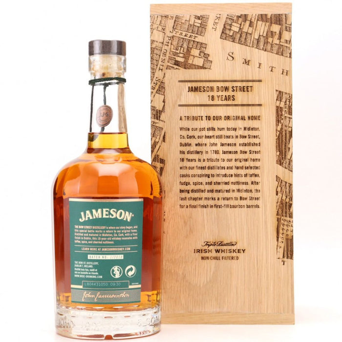 Jameson 18 Year Old Bow Street (Cask Strength) - Mothercity Liquor