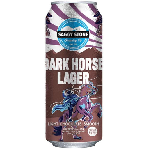 Dark Horse Lager by Saggy Stone - Mothercity Liquor