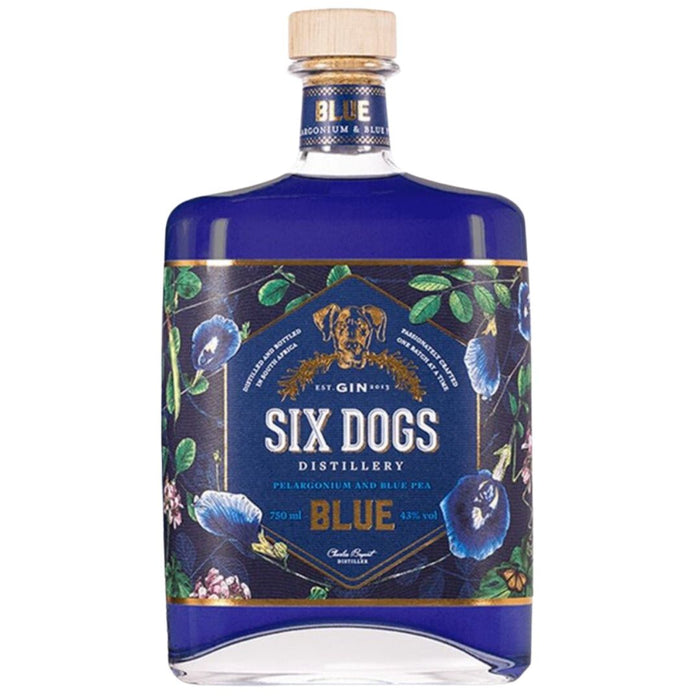 Six Dogs Blue Gin - Mothercity Liquor