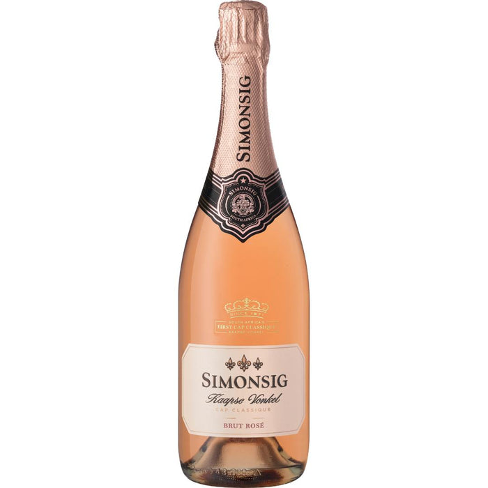 Simonsig Kaapse Vonkel Brut Rosé - Mothercity Liquor