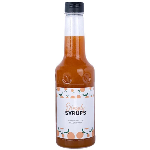 Simply Syrups Peach Fruit Puree - Mothercity Liquor