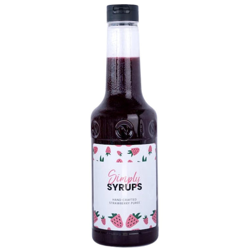 Simply Syrups Strawberry Fruit Puree - Mothercity Liquor