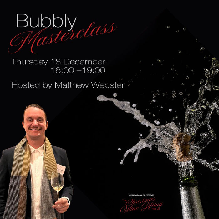 Solera Christmas Wine Pop-Up: Bubbly Masterclass with Matthew Webster (Thursday 18th December)