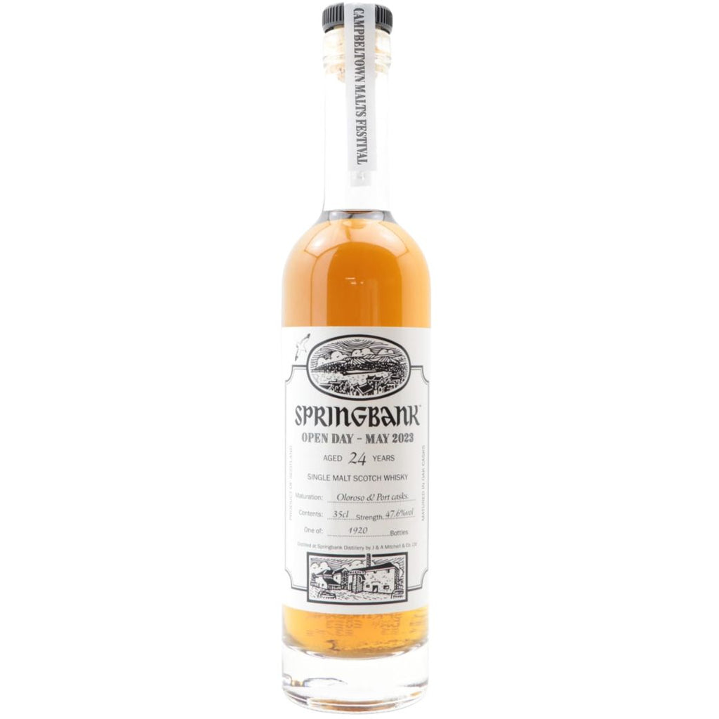 ウイスキー SPRINGBANK CAMPBELTOWN MALT 750ml Springbank 24 Year Old – Open Day 2023 | Mothercity Liquor