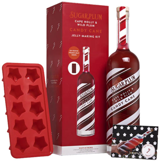 Sugar Plum Wild Holly & Cape Plum Candy Cane - DIY Jelly Kit - Mothercity Liquor