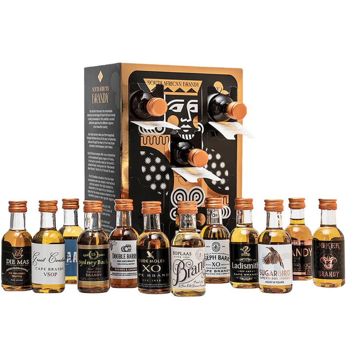 Sugarbird & Friends Brandy Box (12 x 40ml) - Mothercity Liquor